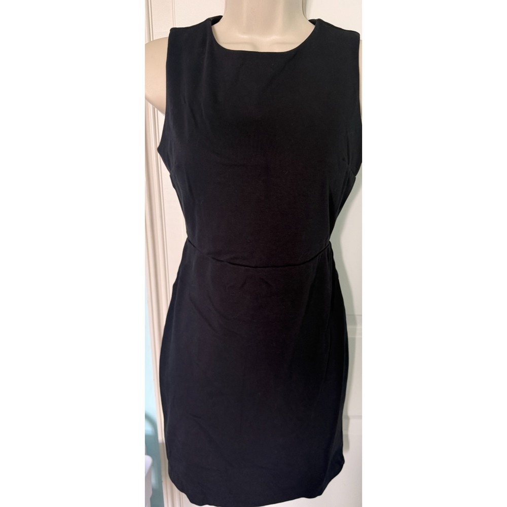 Old Navy Women's Little Black Dress Sleeveless Sheath Fitted Size XS Petite XSP